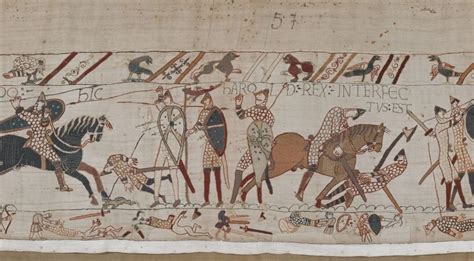 The Bayeux Tapestry: An Embroidered Epic Depicting Norman Conquest!